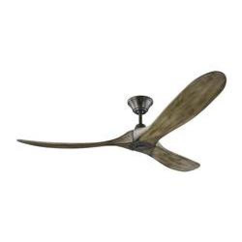 Maverick 60 inch Aged Pewter with Light Grey Weathered Oak Blades Ceiling Fan 